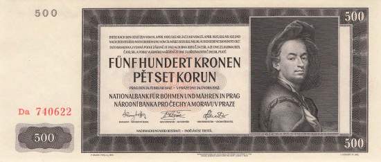 500 Kronen 1942 ro.565d Da